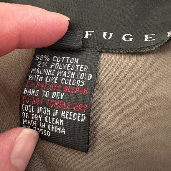 Yansi Fugel Full Zip Jacket Cotton Women's size SMALL - Picture 6 of 9